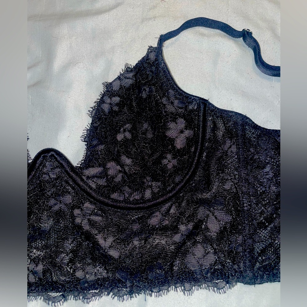 Black Victoria secret corset top
